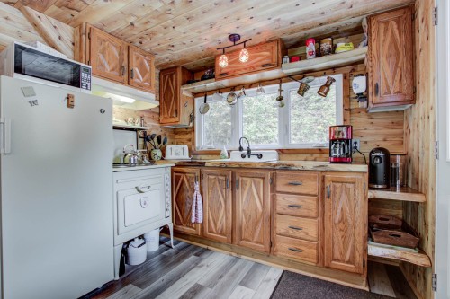 Cuisine - 18  - 22 Rue Beauregard, Eastman, QC - Indoor Photo Showing Kitchen