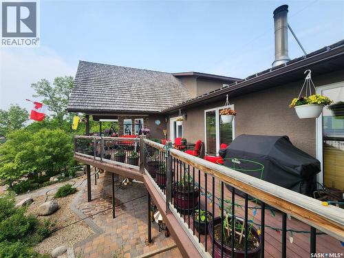 456 Abel Drive, Crooked Lake, SK - Outdoor With Deck Patio Veranda With Exterior