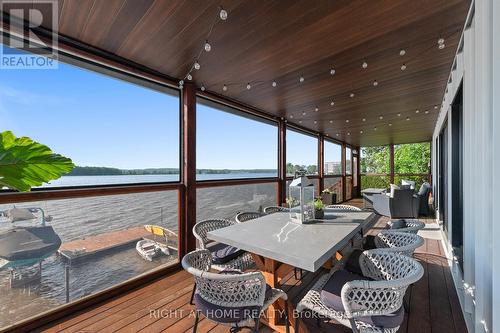 2120 Du Chateau Avenue, Clarence-Rockland, ON - Outdoor With Body Of Water With Deck Patio Veranda With View With Exterior