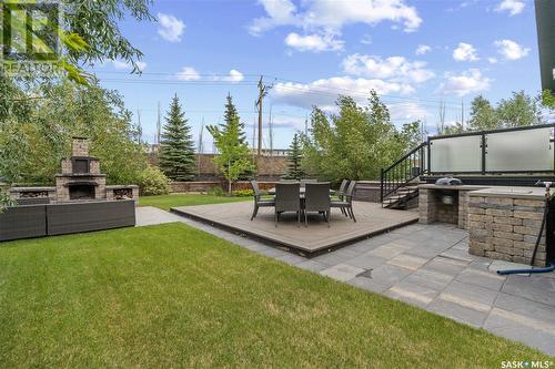 4818 Sandpiper Crescent E, Regina, SK - Outdoor With Deck Patio Veranda