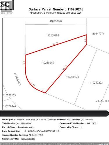 220 Alfred Crescent, Saskatchewan Beach, SK 