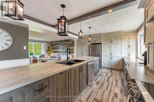 2914 Pattee Road E, Champlain, ON - Indoor Photo Showing Kitchen With Double Sink
