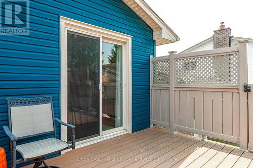 142 Kenner Crescent, Stratford, ON - Outdoor With Deck Patio Veranda With Exterior