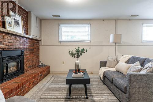 142 Kenner Crescent, Stratford, ON - Indoor Photo Showing Living Room With Fireplace