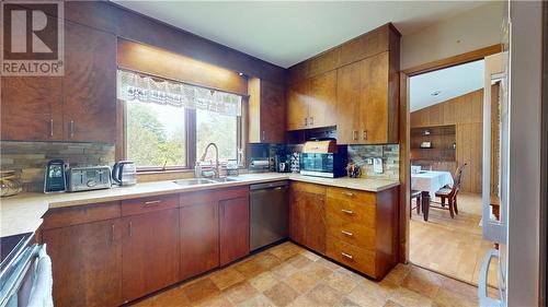 26 Hall Street, Gore Bay, ON - Indoor Photo Showing Kitchen With Double Sink