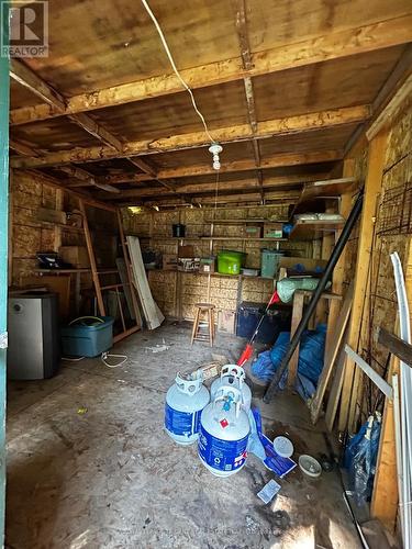 interior of storage shed - 59 Remi Lake Road N, Moonbeam, ON - Indoor