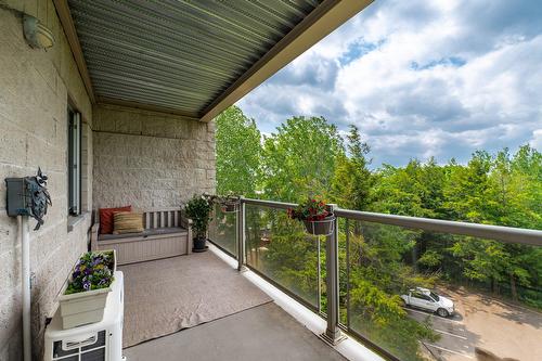 Balcony - 505-450 Place Fabien-Drapeau, Sainte-Thérèse, QC - Outdoor With Balcony With Exterior
