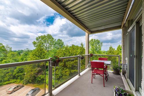 Balcony - 505-450 Place Fabien-Drapeau, Sainte-Thérèse, QC - Outdoor With Balcony With Exterior