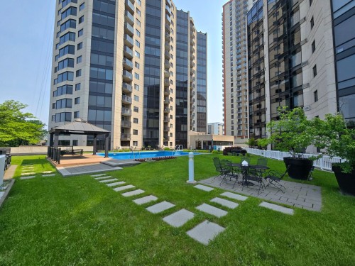 Patio - 104-45 Place Charles-Le Moyne, Longueuil (Le Vieux-Longueuil), QC - Outdoor With Facade