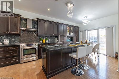 145 Redtail Street, Kitchener, ON - Indoor Photo Showing Kitchen With Upgraded Kitchen