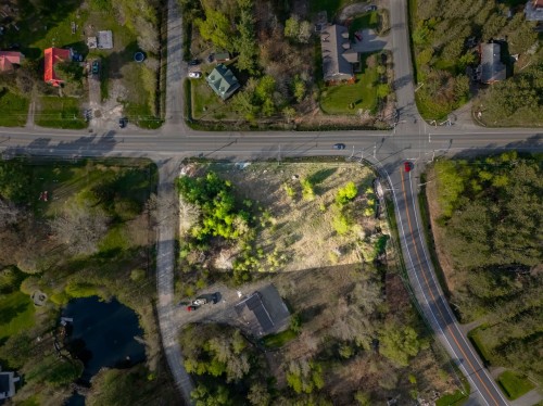 Aerial View - Rue Principale O., Magog, QC 