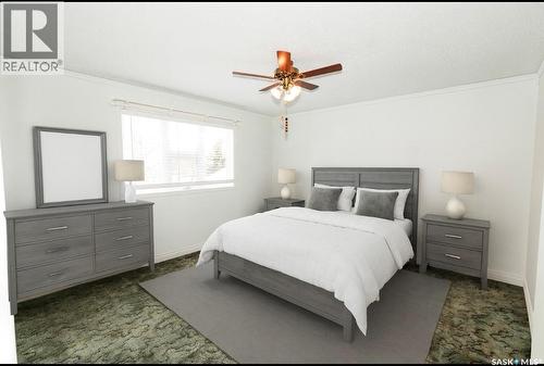 Scholer Acreage, Luseland, SK - Indoor Photo Showing Bedroom