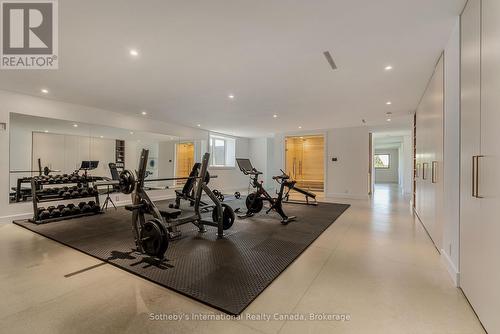 516450 7Th Line, Blue Mountains, ON - Indoor Photo Showing Gym Room