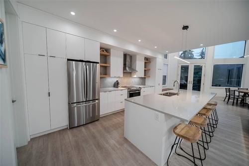 6392 Tie Lake Road, Jaffray, BC - Indoor Photo Showing Kitchen With Double Sink With Upgraded Kitchen