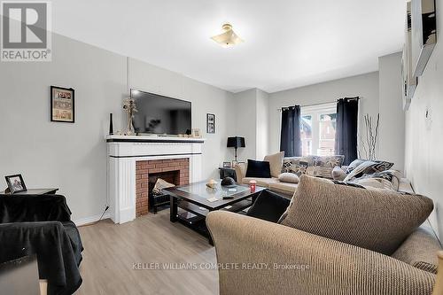 88 Grant Avenue, Hamilton, ON - Indoor Photo Showing Living Room With Fireplace