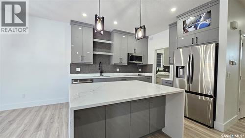 371 Sharma Crescent, Saskatoon, SK - Indoor Photo Showing Kitchen With Upgraded Kitchen