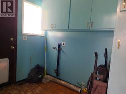 Laundry and back door - 