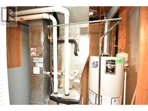 Mechanical Room in storage area - 9003 Cherry Lane, Coldstream, BC - Indoor Photo Showing Basement