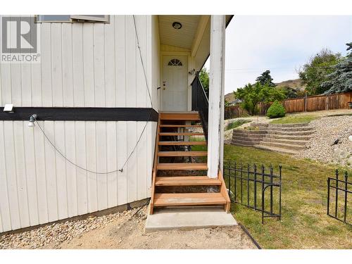 Outside entrance to mudroom - 9003 Cherry Lane, Coldstream, BC - Outdoor With Exterior