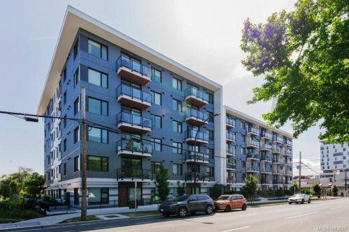 418-1115 Johnson St, Victoria, BC - Outdoor With Facade