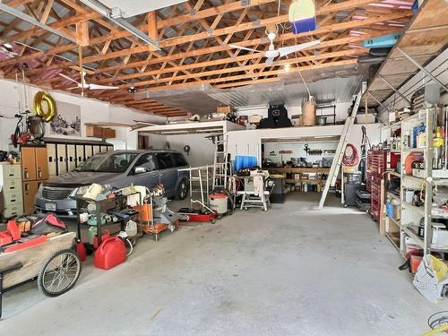 Garage - 168 Ch. Gagnon, Laniel, QC - Indoor Photo Showing Garage