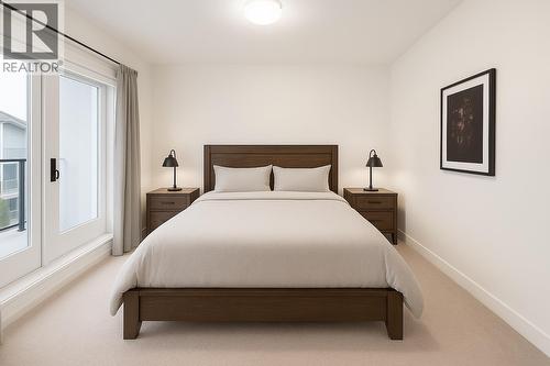 644 Lequime Road Unit# 2, Kelowna, BC - Indoor Photo Showing Bedroom