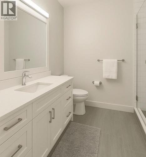 644 Lequime Road Unit# 2, Kelowna, BC - Indoor Photo Showing Bathroom