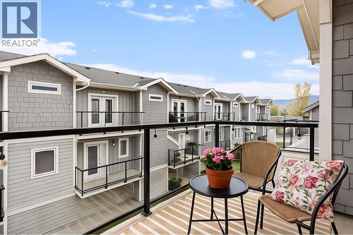 644 Lequime Road Unit# 2, Kelowna, BC - Outdoor With Balcony With Exterior