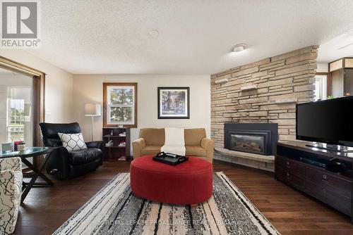 6864 Highway 62, Belleville (Belleville Ward), ON - Indoor Photo Showing Living Room With Fireplace