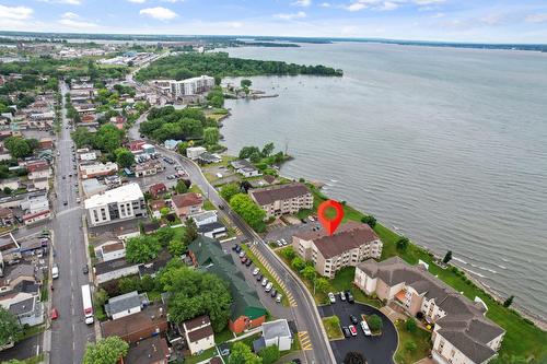 Photo aérienne - 202-13 Rue St-Laurent, Beauharnois, QC - Outdoor With Body Of Water With View