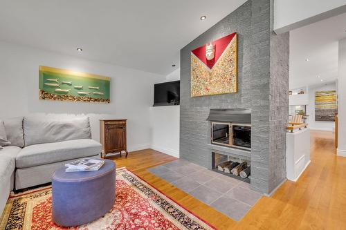 Salon - 1447 Av. Dobell, Québec (Sainte-Foy/Sillery/Cap-Rouge), QC - Indoor Photo Showing Living Room With Fireplace