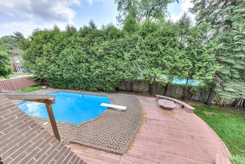 Extérieur - 2 Av. Shorncliffe, Westmount, QC - Outdoor With In Ground Pool With Backyard