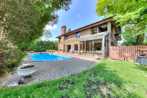 Extérieur - 2 Av. Shorncliffe, Westmount, QC - Outdoor With In Ground Pool With Backyard