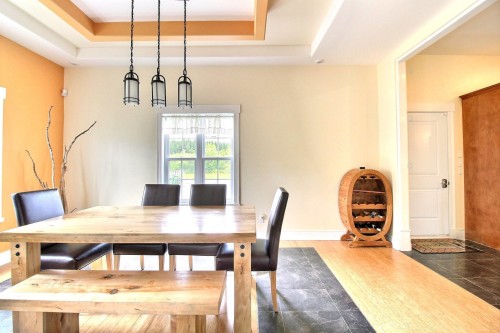 Salle à manger - 385 Rg Du Lac-Aux-Grelots, Courcelles/Saint-Évariste, QC - Indoor Photo Showing Dining Room