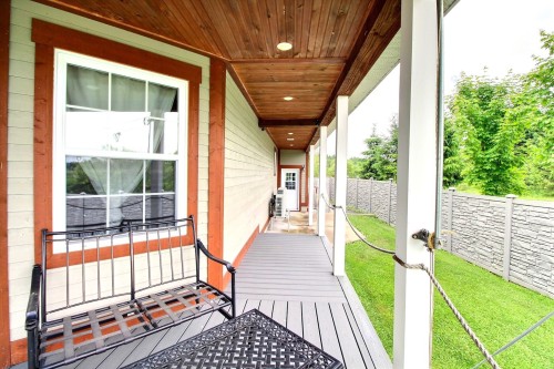 Balcon - 385 Rg Du Lac-Aux-Grelots, Courcelles/Saint-Évariste, QC - Outdoor With Exterior