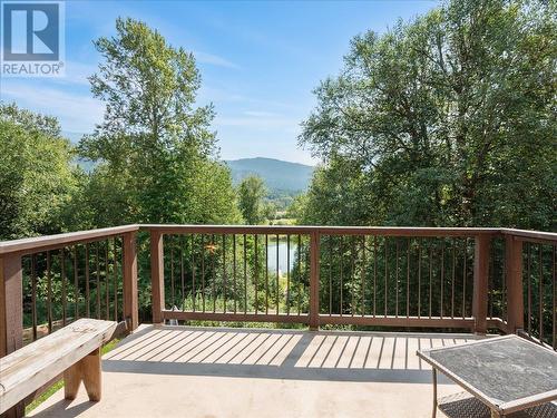 6172 Slocan River Road, Winlaw, BC - Outdoor With Balcony
