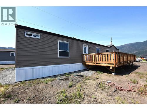 large deck - 61 Antoine Road Unit# 24, Vernon, BC 