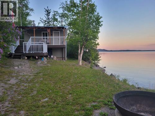 8687 Gala Bay Road, Fraser Lake, BC - Outdoor With Body Of Water With Deck Patio Veranda