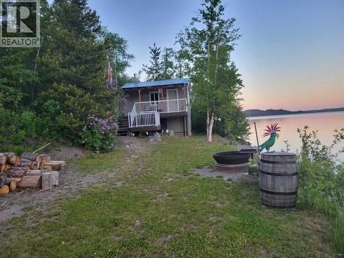 8687 Gala Bay Road, Fraser Lake, BC - Outdoor With Body Of Water With Deck Patio Veranda