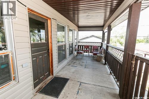 330 Alberta Avenue, Kerrobert, SK - Outdoor With Deck Patio Veranda With Exterior