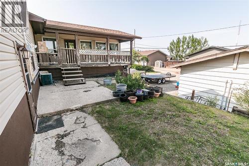 330 Alberta Avenue, Kerrobert, SK - Outdoor With Deck Patio Veranda