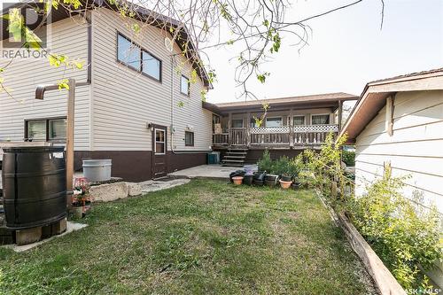 330 Alberta Avenue, Kerrobert, SK - Outdoor With Deck Patio Veranda With Exterior