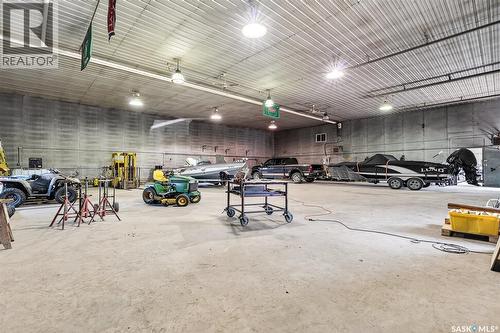 Stony Beach Acreage, Pense Rm No. 160, SK - Indoor Photo Showing Garage