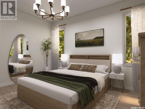 8 Oak Bay, Shields, SK - Indoor Photo Showing Bedroom