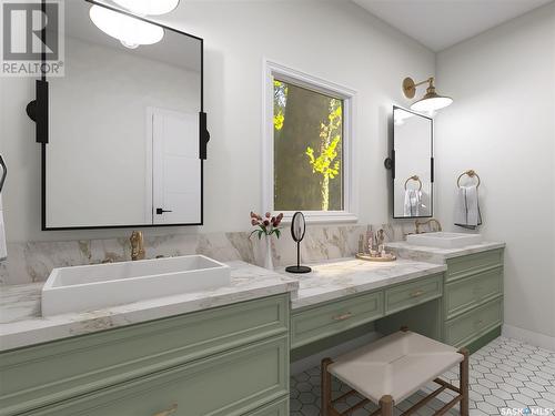 8 Oak Bay, Shields, SK - Indoor Photo Showing Bathroom