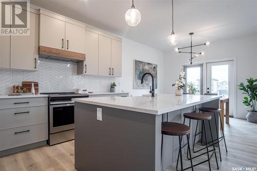 14 Sunterra Drive, Shields, SK - Indoor Photo Showing Kitchen With Upgraded Kitchen