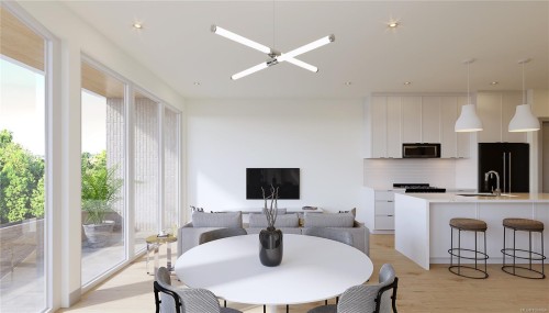 101-167 Island Hwy, View Royal, BC - Indoor Photo Showing Dining Room