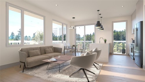 308-167 Island Hwy, View Royal, BC - Indoor Photo Showing Living Room