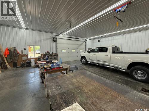 Dunham Acreage, Paddockwood Rm No. 520, SK - Indoor Photo Showing Garage