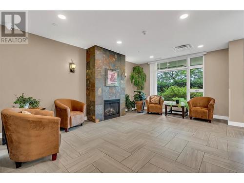 3301 Skaha Lake Road Unit# 803, Penticton, BC - Indoor With Fireplace